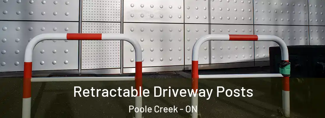  Retractable Driveway Posts Poole Creek - ON