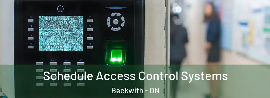  Schedule Access Control Systems Beckwith - ON