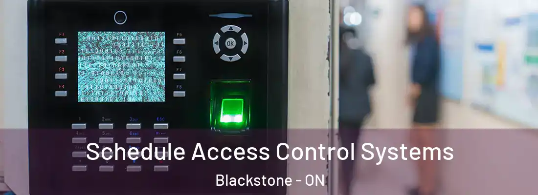  Schedule Access Control Systems Blackstone - ON
