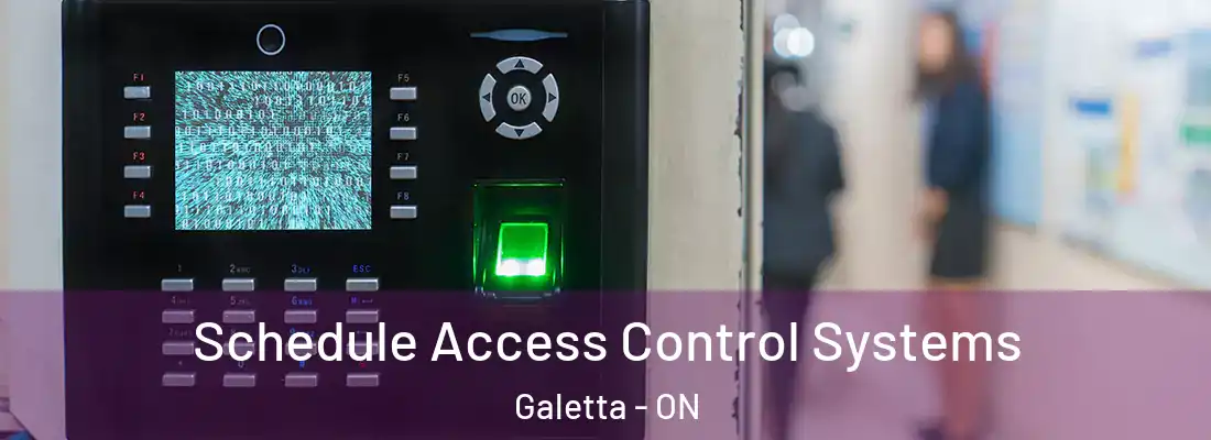  Schedule Access Control Systems Galetta - ON