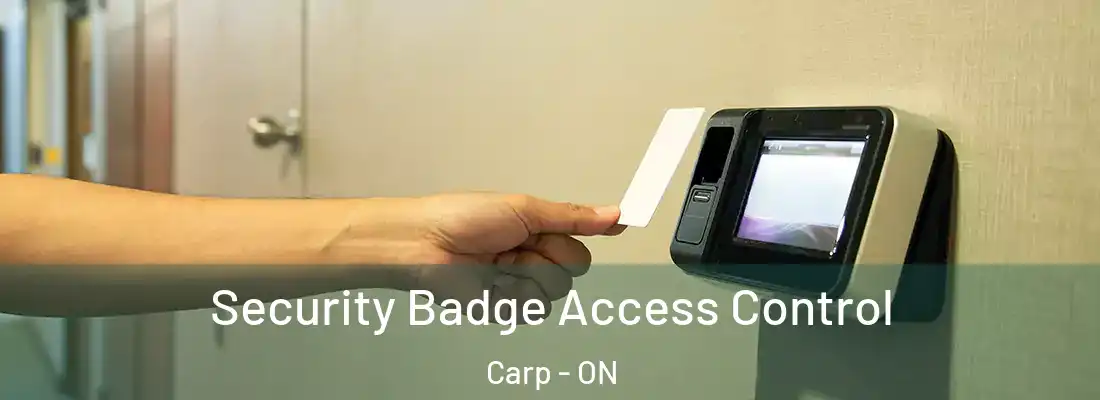  Security Badge Access Control Carp - ON