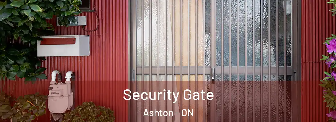  Security Gate Ashton - ON