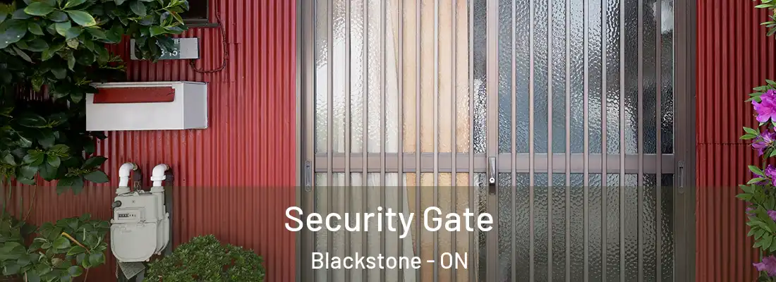  Security Gate Blackstone - ON