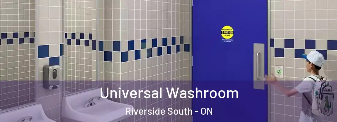  Universal Washroom Riverside South - ON
